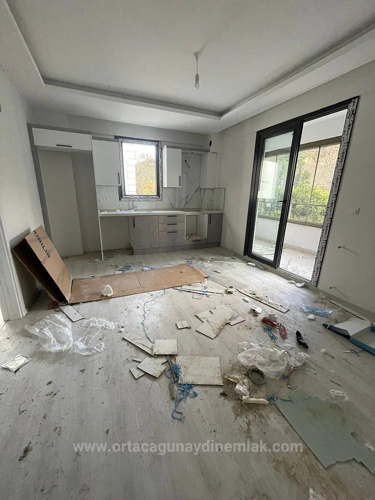 Neue 1+1 Wohnung Zum Verkauf In Ortaca Çaylı Mit Siedlung