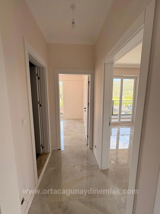 2+1 Wohnung Mit Pool Zum Verkauf Im Stadtteil Ortaca Çaylı.