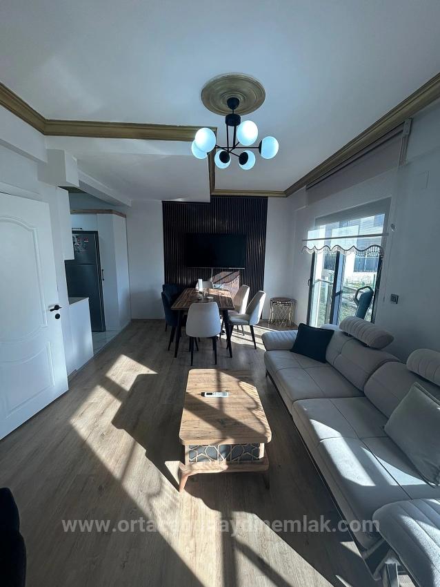 3+1 Maisonette-Villa Mit Garten Und Pool Im Viertel Ortaca Çaylı Zu Verkaufen, Komplett Möbliert.