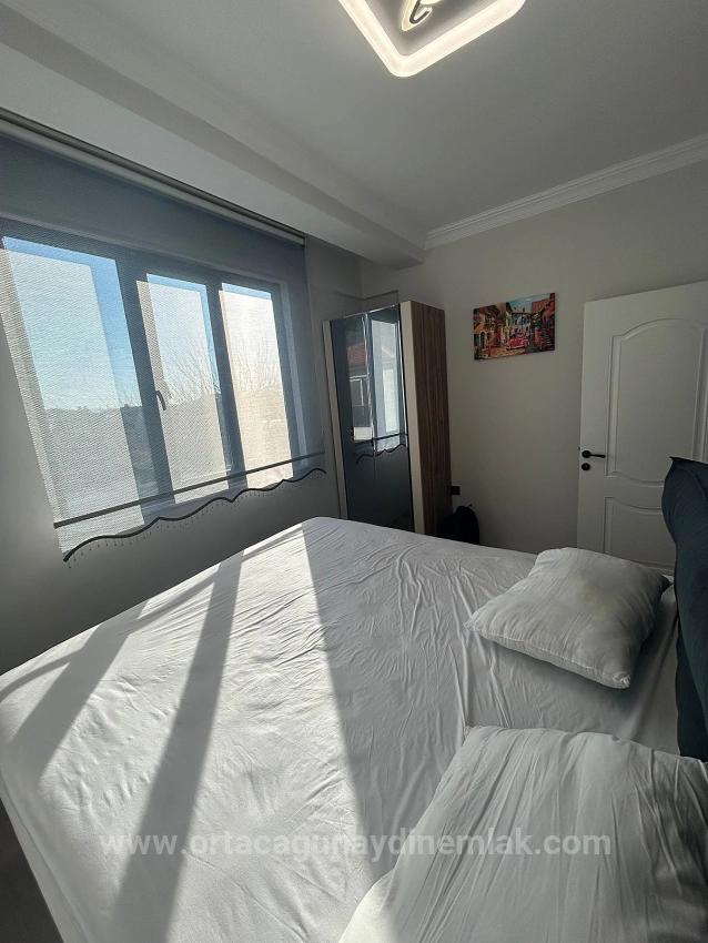 3+1 Maisonette-Villa Mit Garten Und Pool Im Viertel Ortaca Çaylı Zu Verkaufen, Komplett Möbliert.