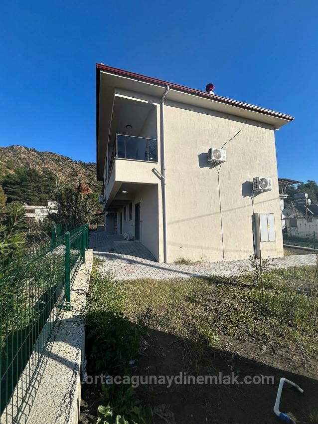 3+1 Maisonette-Villa Mit Garten Und Pool Im Viertel Ortaca Çaylı Zu Verkaufen, Komplett Möbliert.