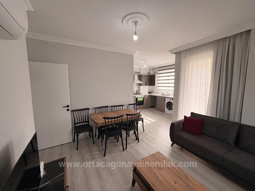 Voll Möbliertes 3+1-Zimmer-Apartment Mit Pool Im Stadtteil Ortaca Karaburun.