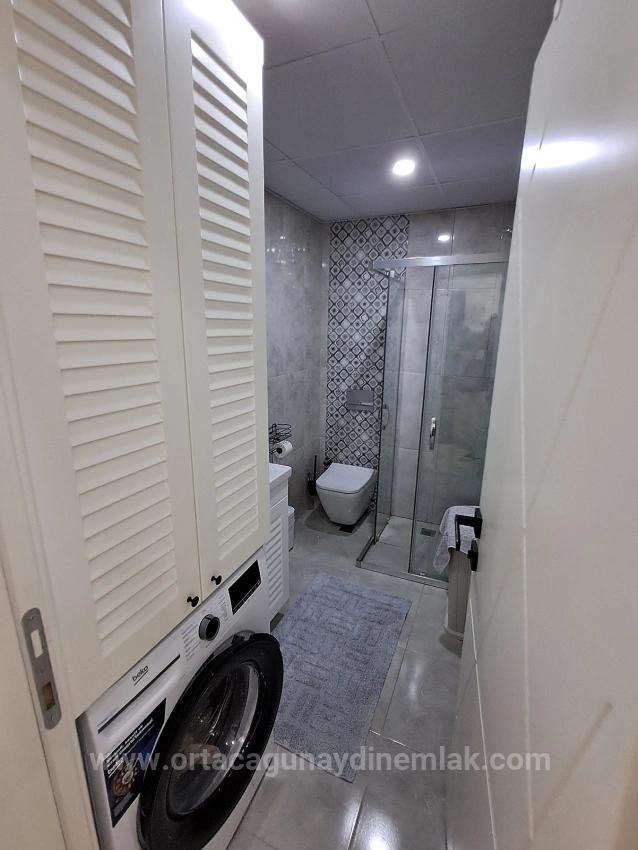 Möblierte 2+1 Große Wohnung Zum Verkauf In Ortaca Çaylı