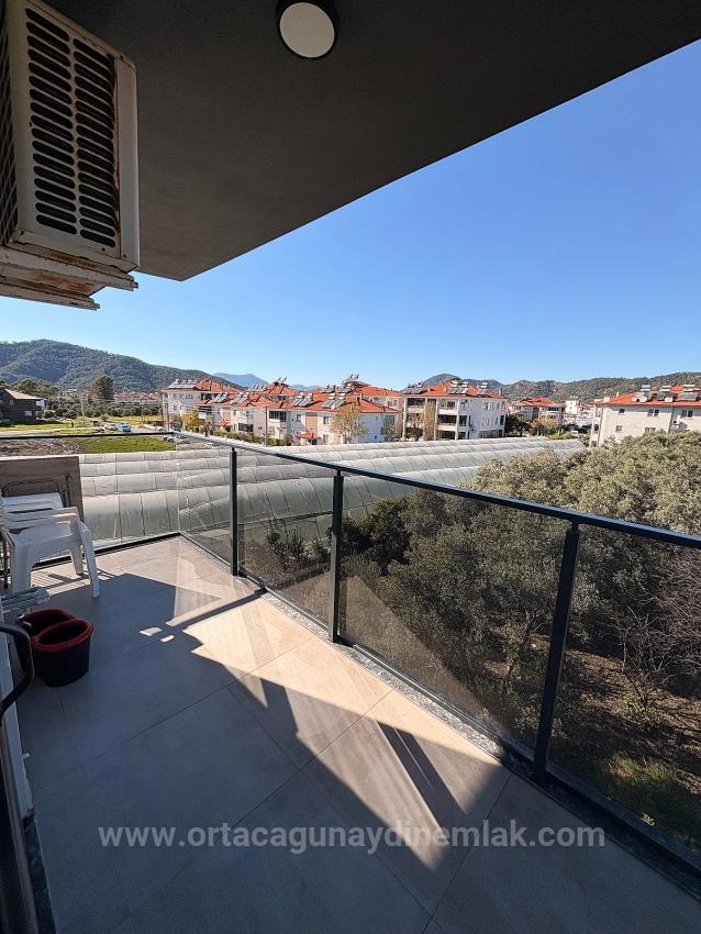 Voll Möbliertes 1+1-Apartment Zur Miete Im Stadtteil Ortaca Karaburun.