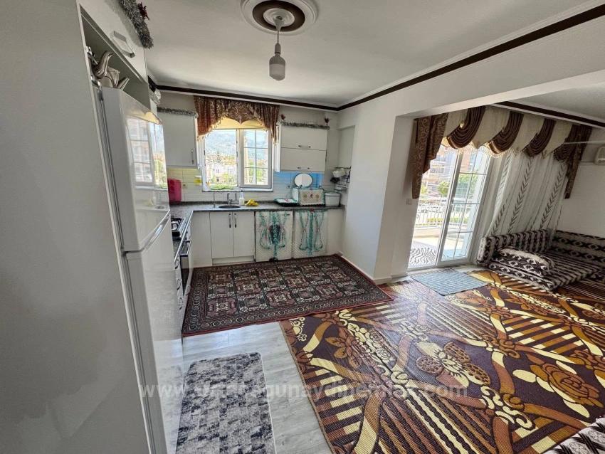 3+1-Zimmer-Apartment Mit Eigenem Bad Am Boulevard Im Stadtteil Karaburun, Ortaca.