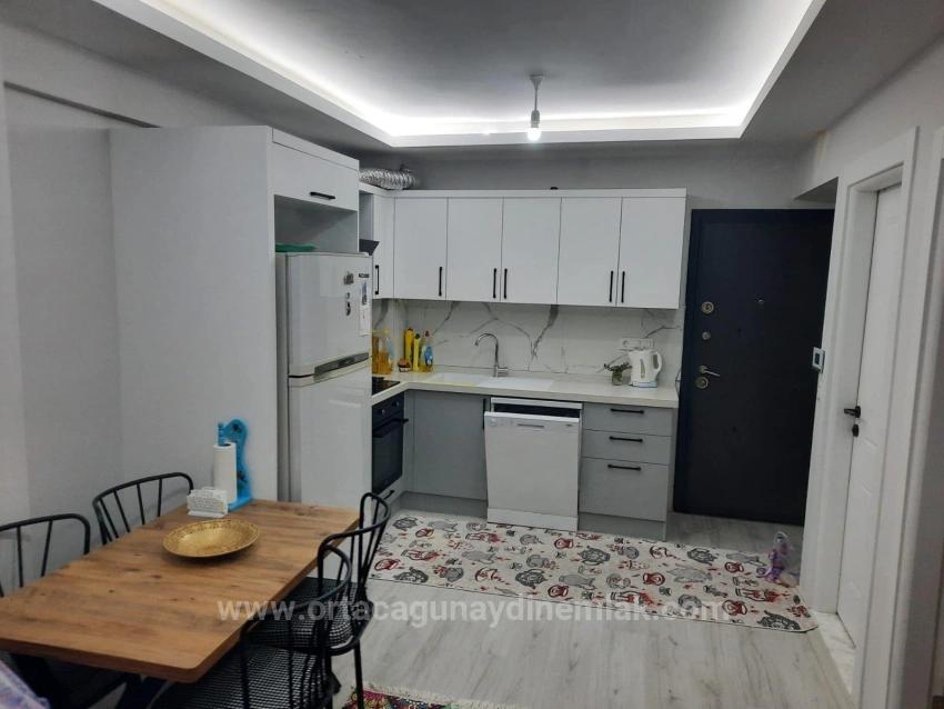 Voll Möbliertes 1+1-Apartment Im Stadtteil Ortaca Karaburun.