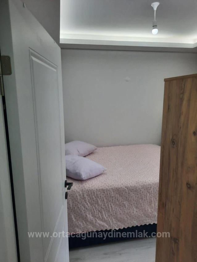 Voll Möbliertes 1+1-Apartment Im Stadtteil Ortaca Karaburun.