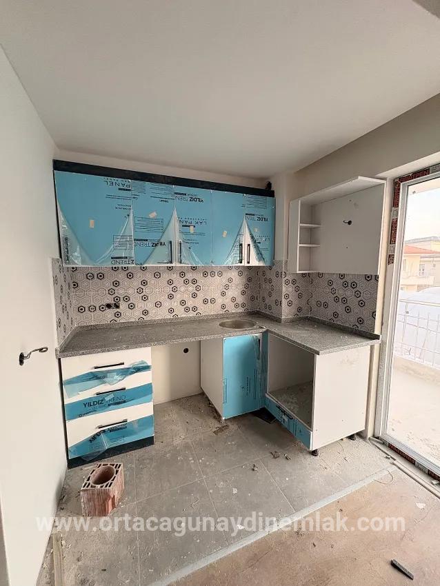 1+1-Zimmer Appartement Zu verkaufen in Karaburun Bz. Ortaca - 60 m²