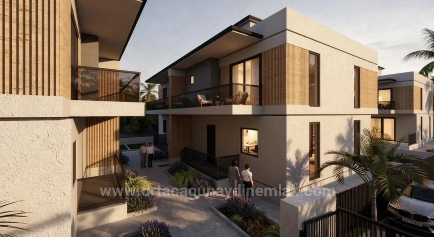 Brandneue 3+1-Maisonette-Villa Im Viertel Ortaca Çaylı Zu Verkaufen.