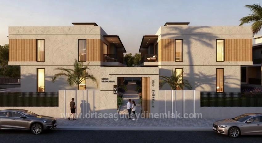 Brandneue 3+1-Maisonette-Villa Im Viertel Ortaca Çaylı Zu Verkaufen.