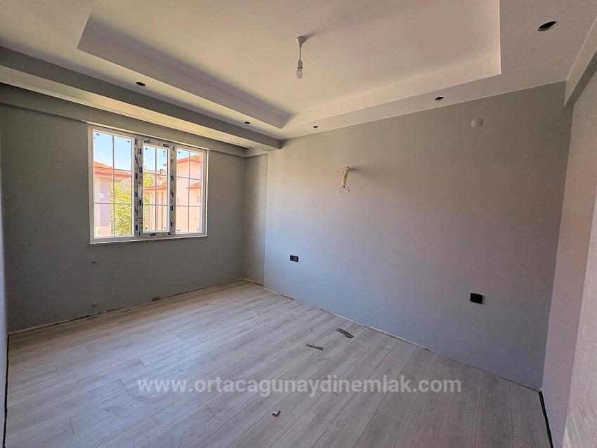 Ortaca Çaylı Nachbarschaft, Geschlossene Küche, 2+1 Brandneue Wohnung