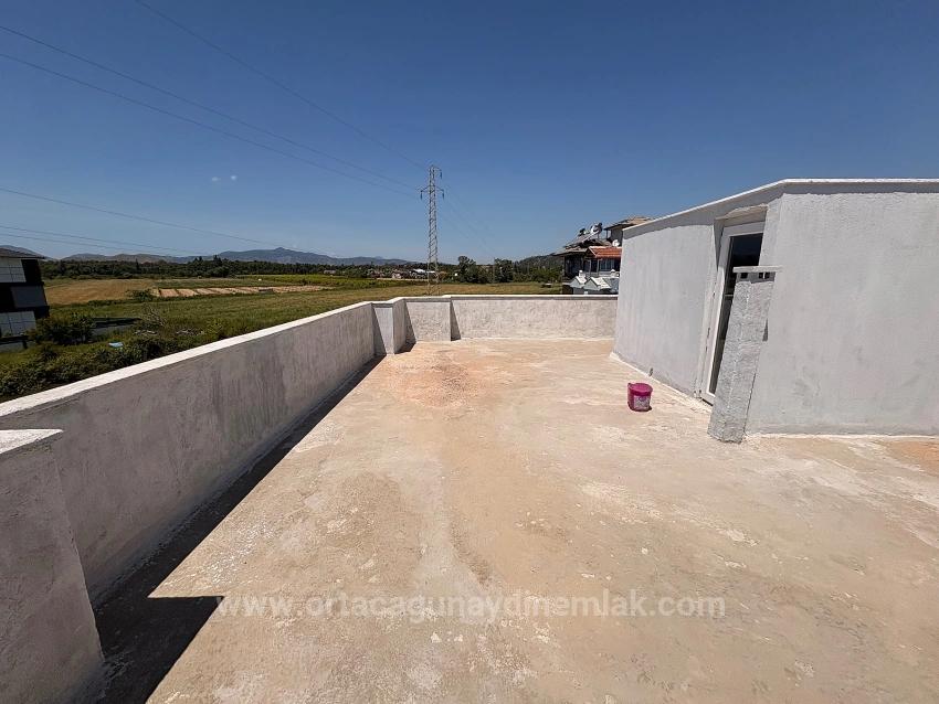 Freistehende Villa (3+1 Zimmer) Mit Gemeinschaftspool In Dalaman Altıntas Zu Verkaufen