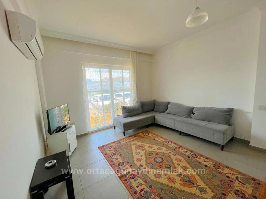 Möblierte 2+1 Geräumige Wohnung Zum Verkauf In Ortaca Karaburun