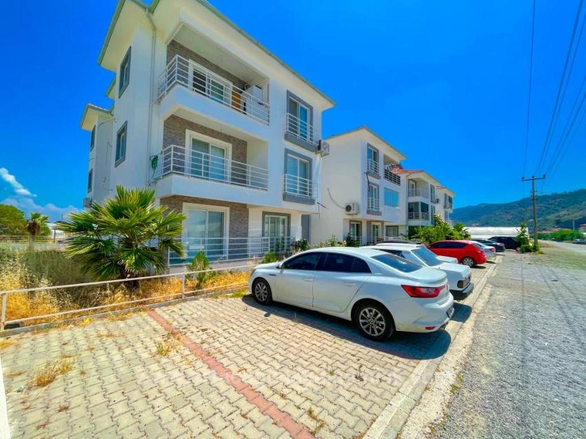 Möblierte 2+1 Geräumige Wohnung Zum Verkauf In Ortaca Karaburun