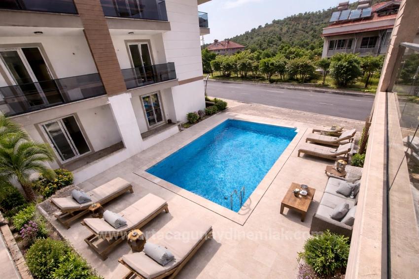 Brandneue 2+1-Zimmer-Wohnung Mit Pool Im Stadtteil Ortaca Çaylı Zu Verkaufen.