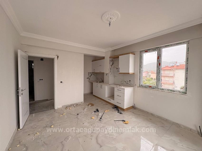 1+1 Wohnung Zum Verkauf Im Stadtteil Ortaca Cumhuriyet.