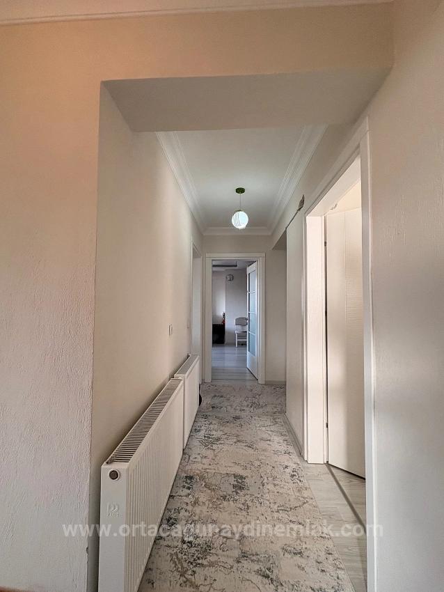 Ortaca Cumhuriyet, 3+1-Zimmer-Wohnung Mit Geschlossener Küche Und Zentralheizung | Geeignet Für Hohe Bonität