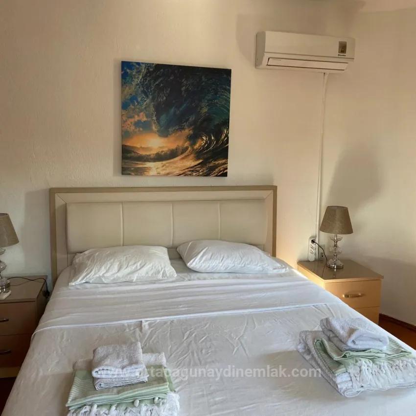 Dalyan Gülpınar Mah. 4+1 Vollständig Abgegrenztes Haus Mit Pool Zum Verkauf Stehende Villa