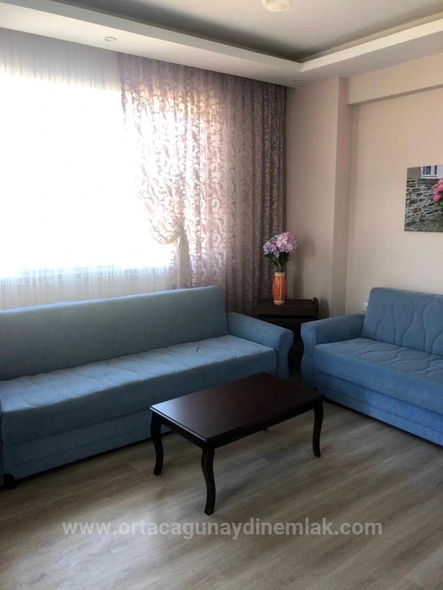 1+1 Möblierte Wohnung Zum Verkauf In Ortaca Cumhuriyet