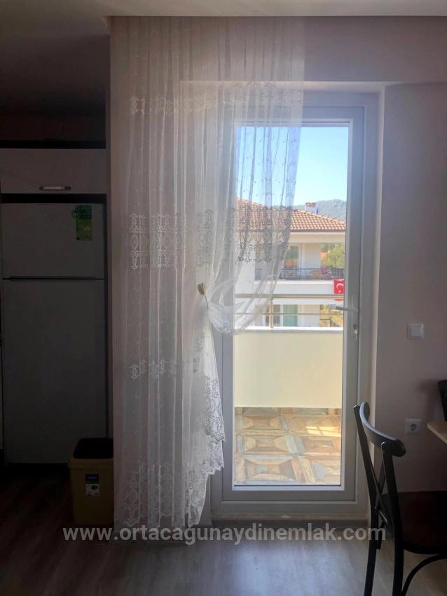 1+1 Möblierte Wohnung Zum Verkauf In Ortaca Cumhuriyet