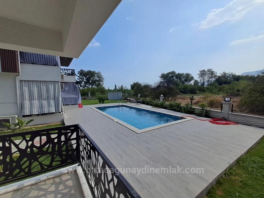 2+1-Apartment Mit Pool Und Fußbodenheizung In Ortaca Arıkbaşı