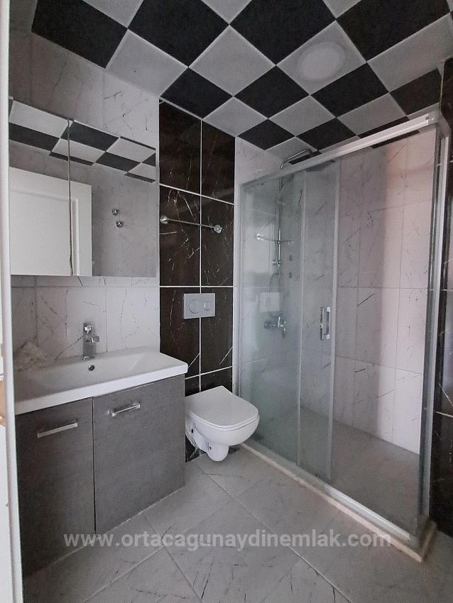 Geschlossene Küche Brandneue 3+1 Wohnung Zum Verkauf In Ortaca Cumhuriyet