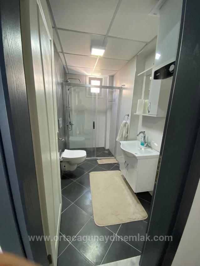 Große, Möblierte 1+1-Wohnung Zum Verkauf In Dalaman Karaçalı