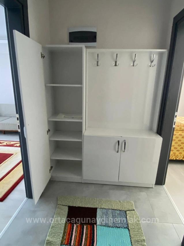 Große, Möblierte 1+1-Wohnung Zum Verkauf In Dalaman Karaçalı