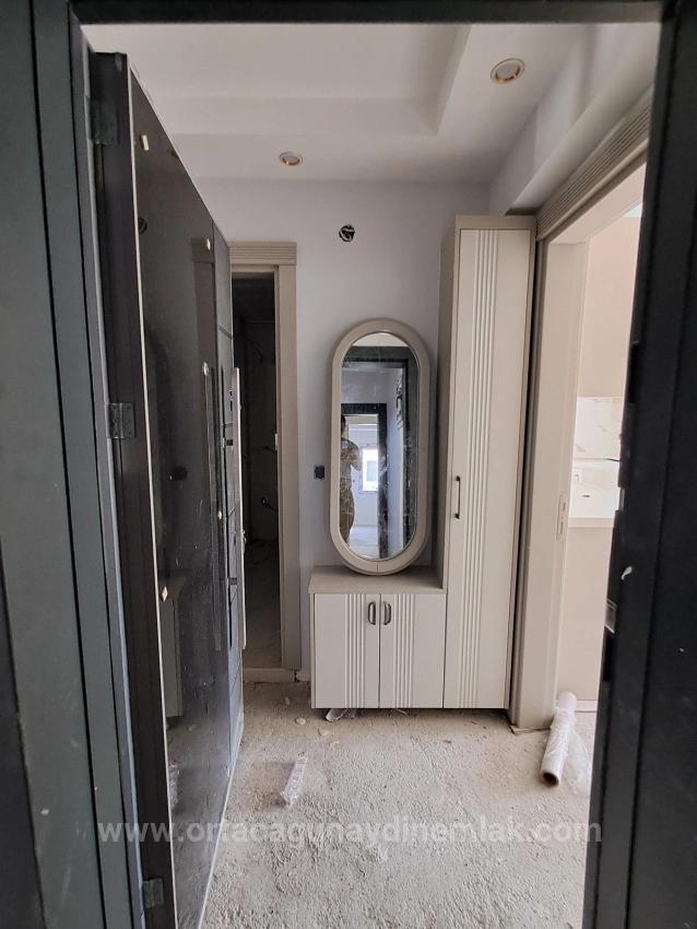 1+1-Apartment Zum Verkauf In Einer Luxusanlage Mit Pool In Ortaca Bahçelievler