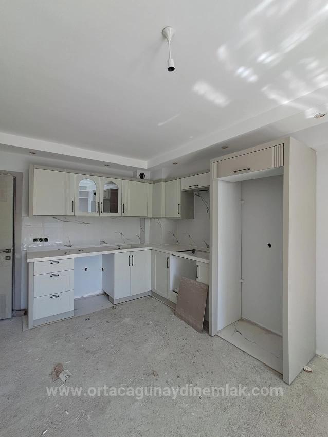 1+1-Apartment Zum Verkauf In Einer Luxusanlage Mit Pool In Ortaca Bahçelievler