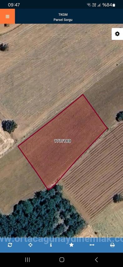 2.489 M² Grundstück Mit Einzeltitelurkunde Zum Verkauf In Denizli Acıpayam