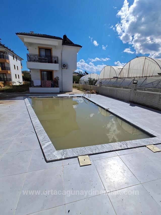 Brandneue 1+1-Wohnung Mit Swimmingpool In Ortaca Karaburun Zu Verkaufen