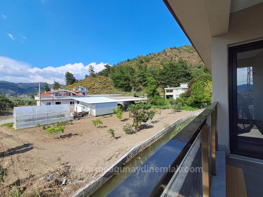 3+1 Brandneue, Möblierte Villa Mit Pool Und Pool Zum Verkauf Im Ortaca-Atatürk-Viertel