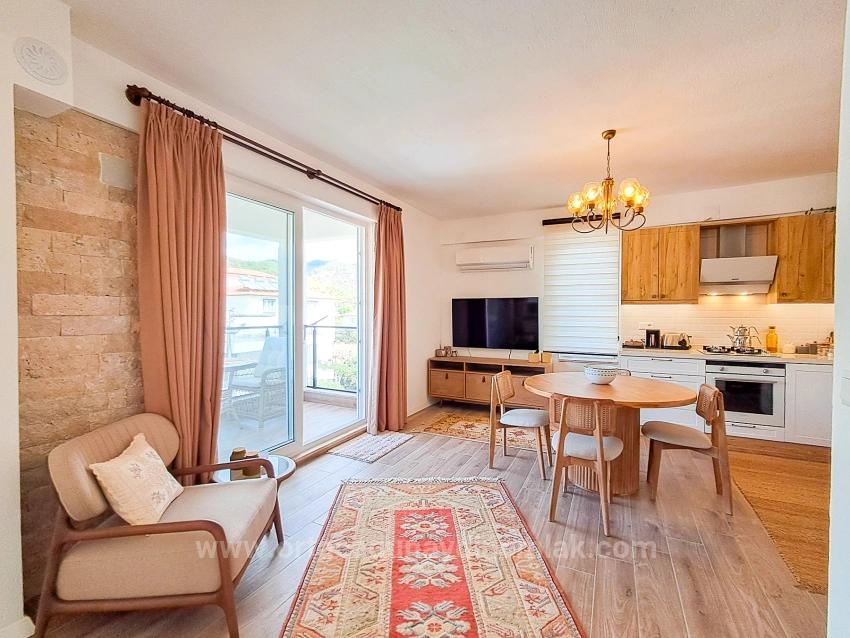 Luxuriöse Möblierte 2+1-Wohnung Zum Verkauf In Ortaca Çaylı