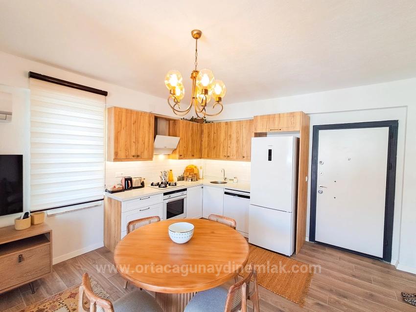 Luxuriöse Möblierte 2+1-Wohnung Zum Verkauf In Ortaca Çaylı