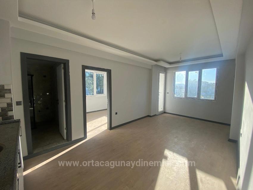 Brandneue 1+1-Wohnung In Einer Anlage Mit Swimmingpool Im Stadtteil Söğütlüyurt Von Dalaman