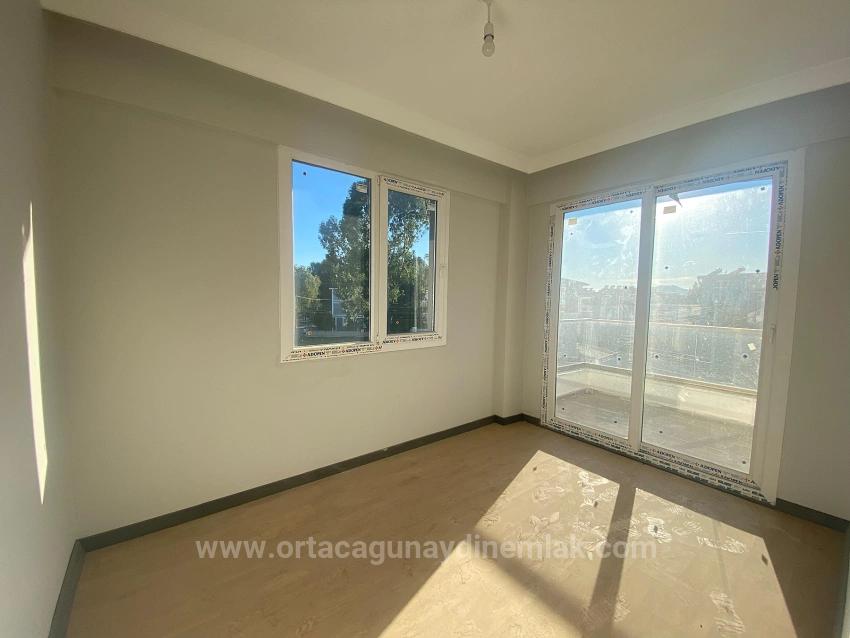 Brandneue 1+1-Wohnung In Einer Anlage Mit Swimmingpool Im Stadtteil Söğütlüyurt Von Dalaman