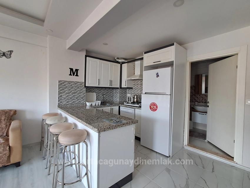 Geräumige, Möblierte 1+1-Wohnung Zur Miete Im Stadtzentrum Von Ortaca