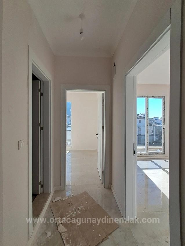 2+1 Brandneue Wohnung Zum Verkauf Mit Pool In Ortaca Çaylı