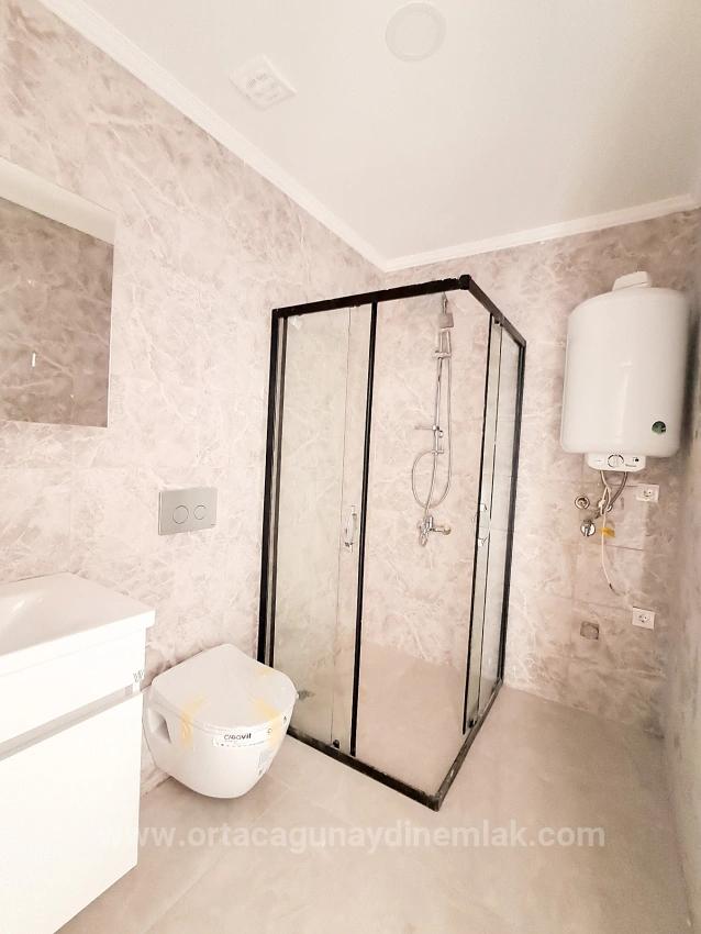 2+1 Brandneue Wohnung Mit Pool Zu Vermieten Im Stadtteil Bahçelievler, Ortaca, Muğla