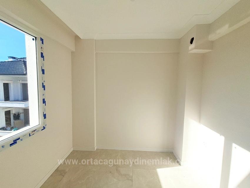 2+1 Brandneue Wohnung Mit Pool Zu Vermieten Im Stadtteil Bahçelievler, Ortaca, Muğla