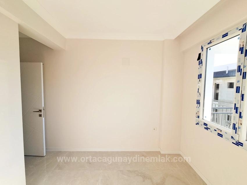 2+1 Brandneue Wohnung Mit Pool Zu Vermieten Im Stadtteil Bahçelievler, Ortaca, Muğla