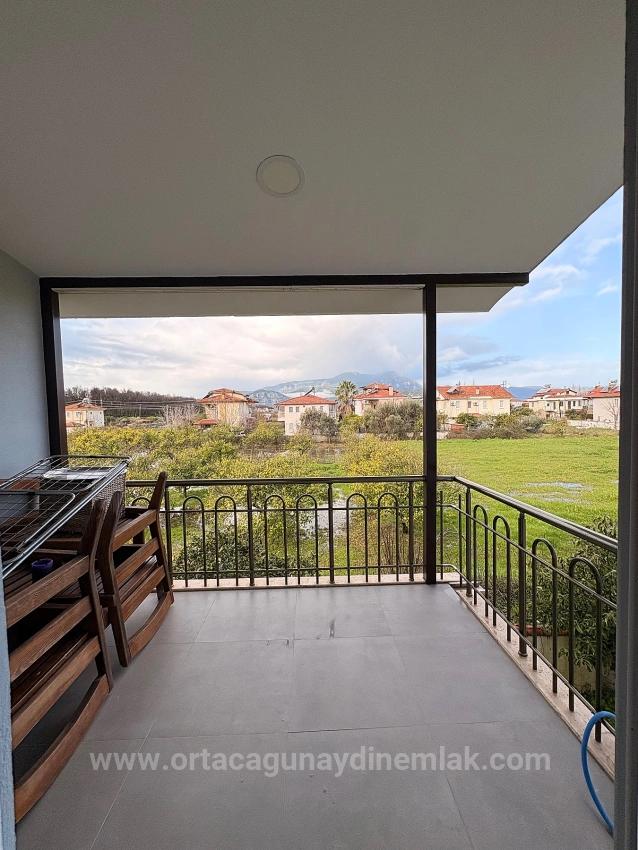 Geräumige 3+1-Wohnung Zum Verkauf Im Viertel Okçular, Dalyan, Muğla.