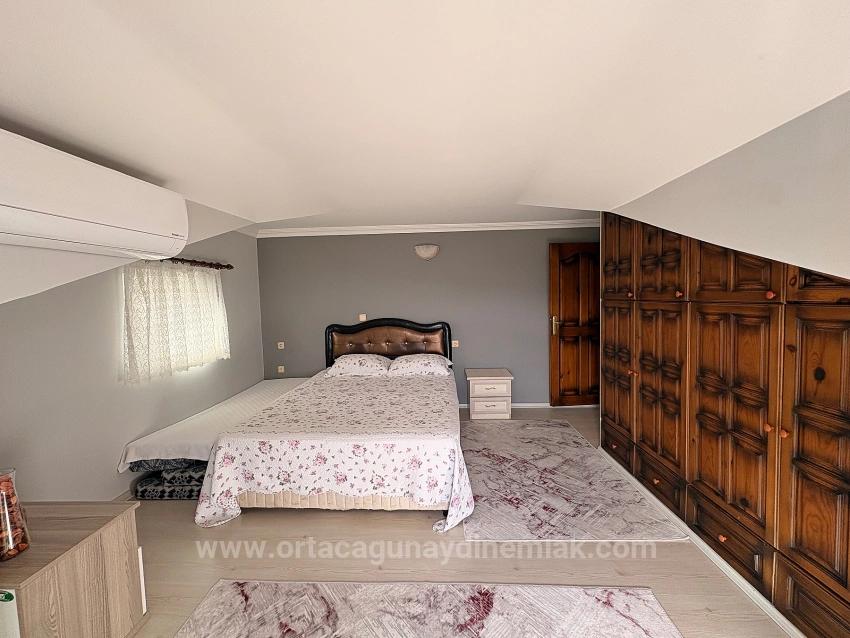 Geräumige 3+1-Wohnung Zum Verkauf Im Viertel Okçular, Dalyan, Muğla.