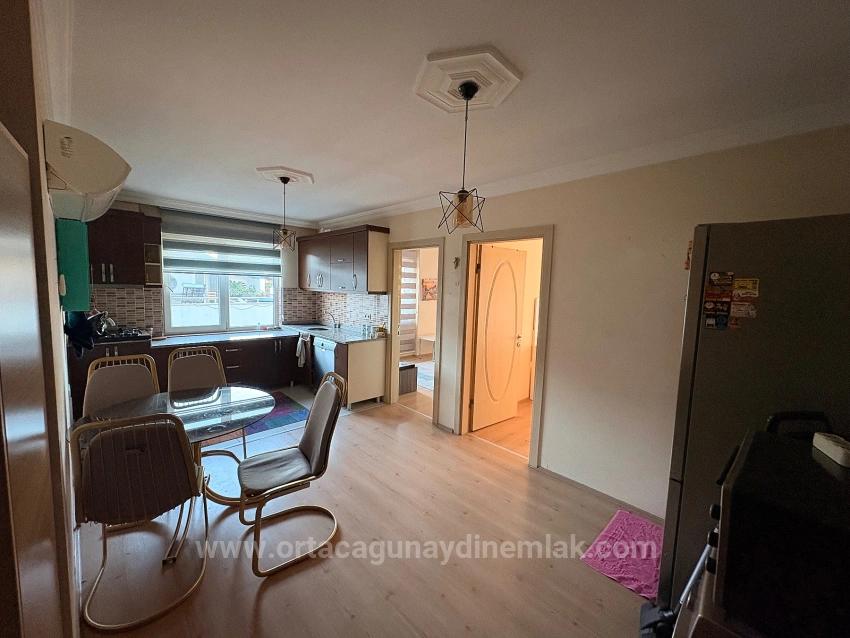 2+1 Möblierte Wohnung Zum Verkauf Im Stadtteil Beşköprü, Ortaca, Muğla.