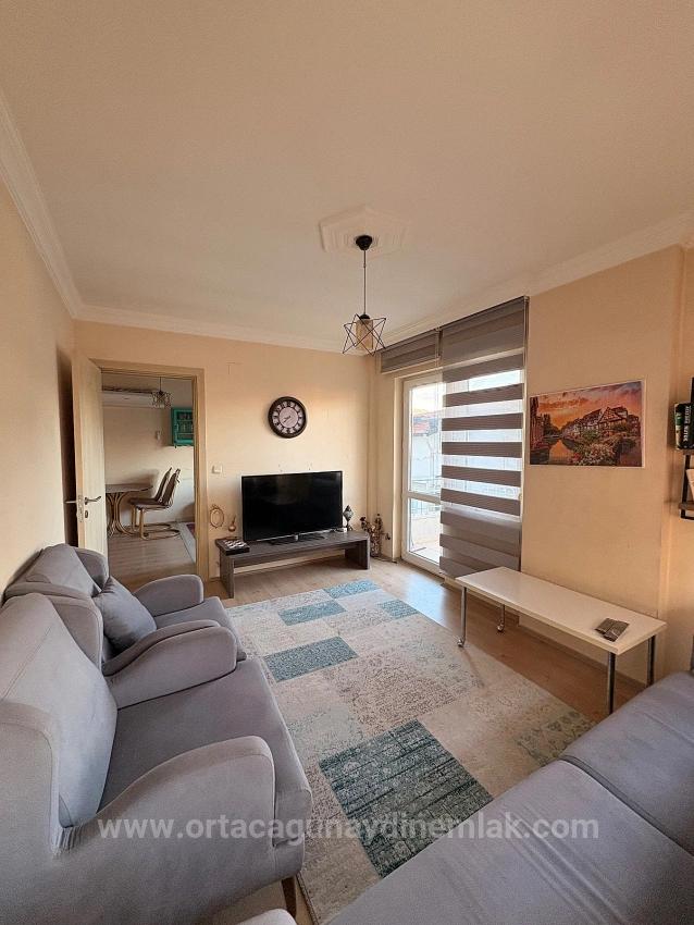 2+1 Möblierte Wohnung Zum Verkauf Im Stadtteil Beşköprü, Ortaca, Muğla.