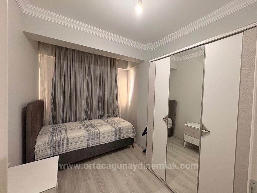 Brandneue, Möblierte 3+1-Zimmer-Wohnung Mit Pool Im Stadtteil Karaburun, Ortaca, Muğla Zu Verkaufen