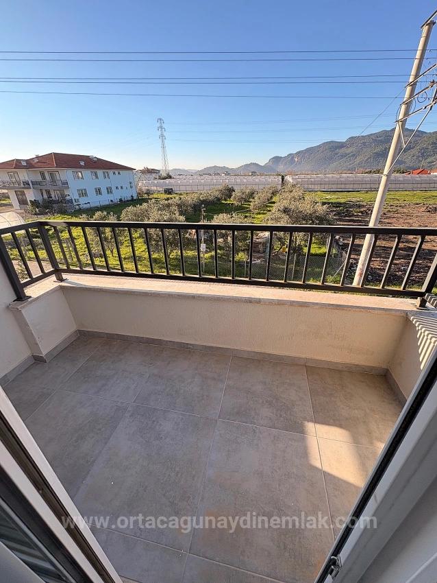 Brandneue, Möblierte 3+1-Zimmer-Wohnung Mit Pool Im Stadtteil Karaburun, Ortaca, Muğla Zu Verkaufen