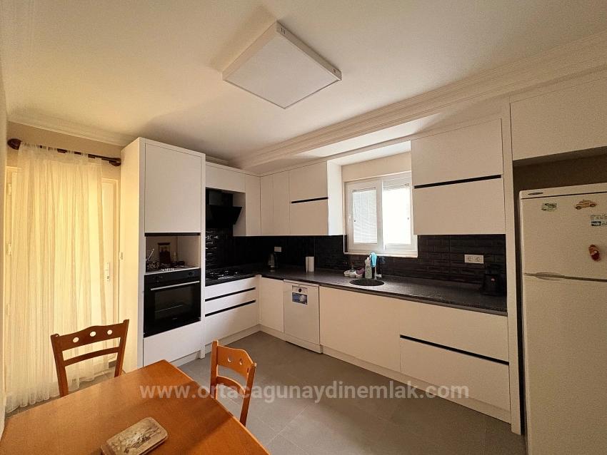 Möbliertes Einfamilienhaus (2+1 Zimmer) Zur Miete Im Viertel Okçular, Dalyan, Muğla.