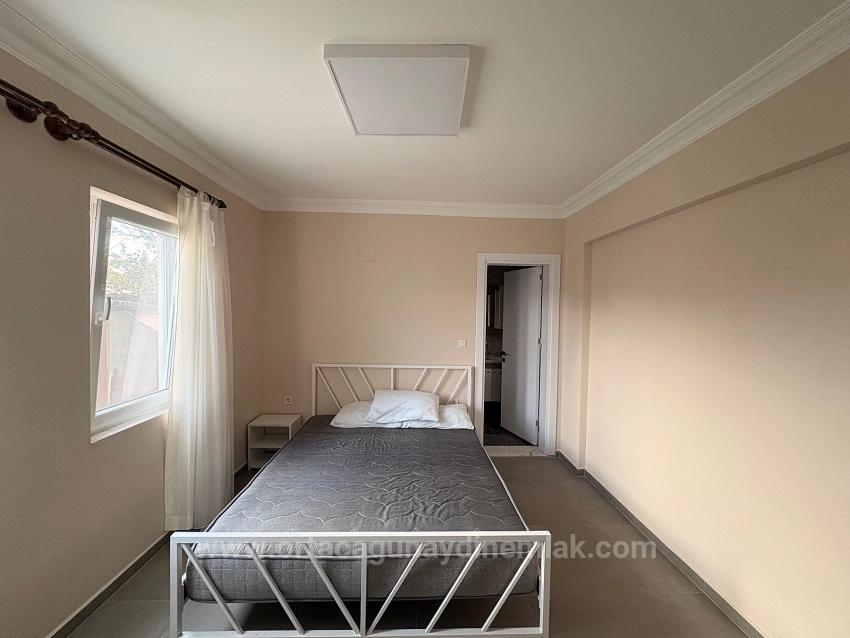 Möbliertes Einfamilienhaus (2+1 Zimmer) Zur Miete Im Viertel Okçular, Dalyan, Muğla.